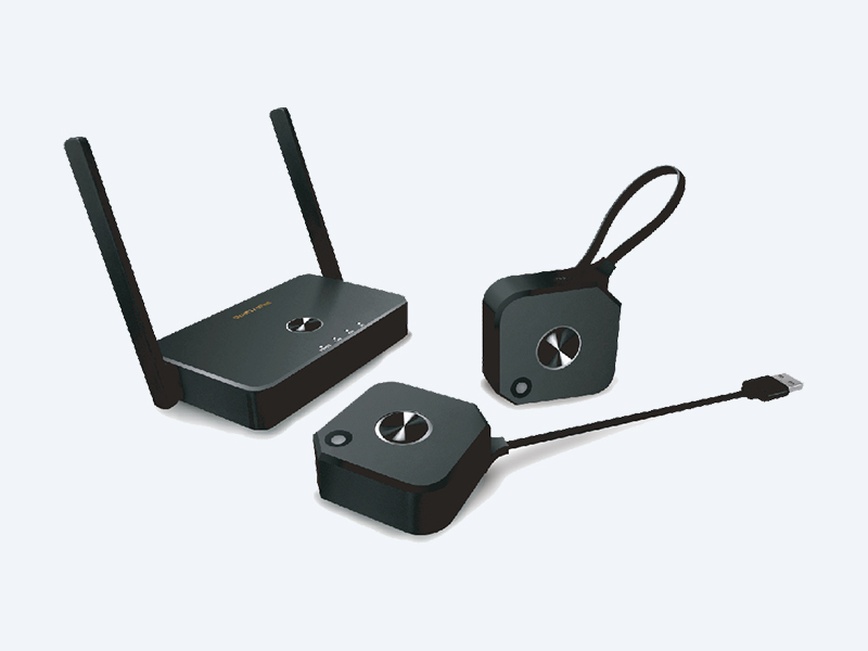 QuattroPod Mini 2T1R 無線影音商用會議簡報器